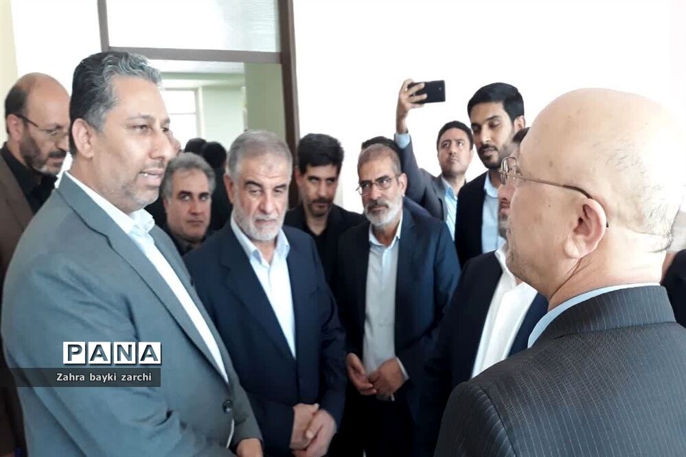 افتتاح آموزشگاه 12 کلاسه پیامبر اعظم حضرت محمد (ص) در شهرستان زارچ