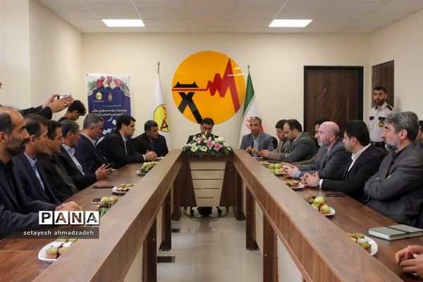 افتتاح ساختمان اداری توزیع برق گلوگاه