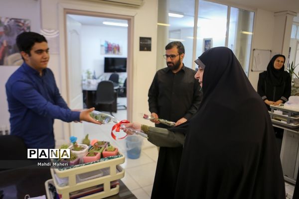 بازدیدمدیرکل امور شاهد و ایثارگران وزارت آموزش و پرورش از خبرگزاری پانا