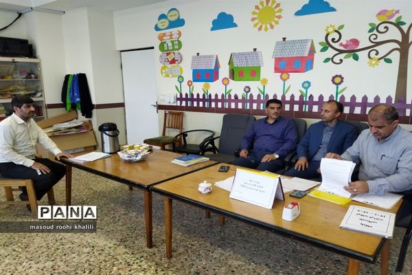 بازدید از پروژه مهر دبستان شهیدصدری گلوگاه