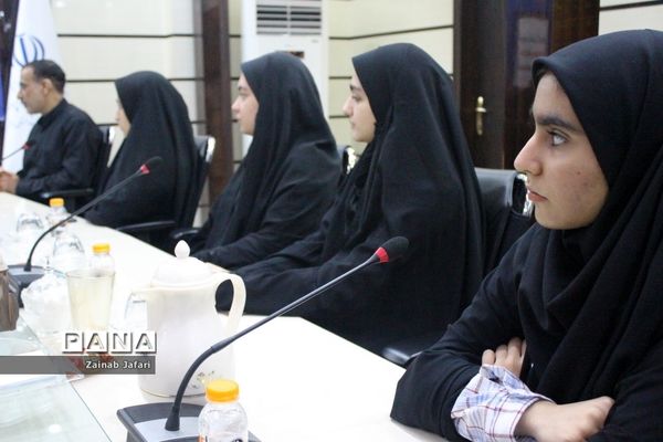 تجلیل از دانش‌آموزان خبرنگار پانا استان بوشهر