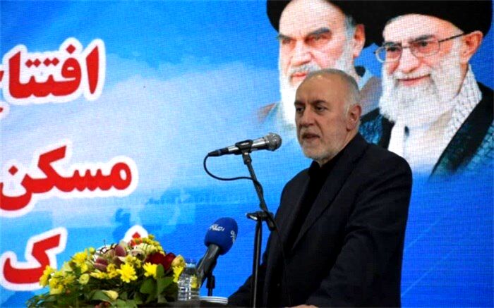 آیین خشت‌گذاری هنرستان ۲۴۰ نفری دخترانه خیّرساز در صفادشت