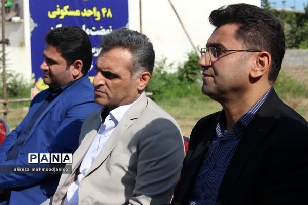 کلنگ زنی نهضت ملی مسکن در گلوگاه