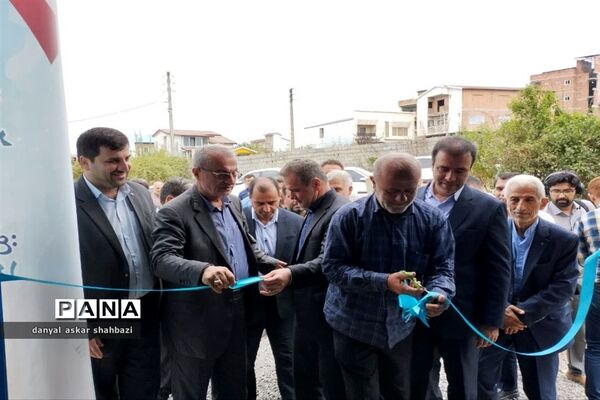 آیین افتتاح و کلنگ زنی پروژه‌های بخش چمستان نور