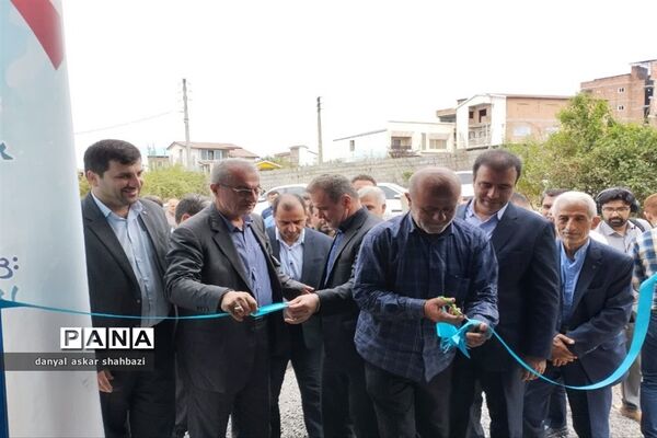 آیین افتتاح و کلنگ زنی پروژه‌های بخش چمستان نور