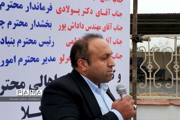 آیین افتتاح و کلنگ زنی پروژه‌های بخش چمستان نور