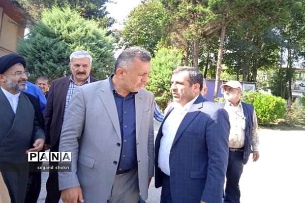 افتتاح سالن ورزشی درون مدرسه‌ای اهلم