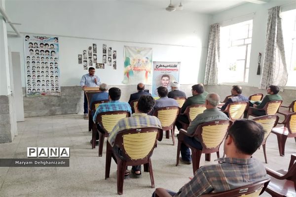 مراسم افتتاحیه طرح شهید عجمیان در شهرستان مهریز