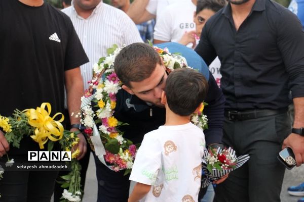 استقبال از نایب قهرمان فستیوال ورزش های دانشگاهی در گلوگاه