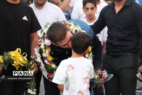 استقبال از نایب قهرمان فستیوال ورزش های دانشگاهی در گلوگاه