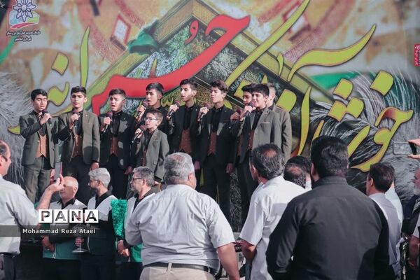 مراسم بدرقه کاروان زیارتی اربعین حسینی ازاسلامشهربه مرز مهران