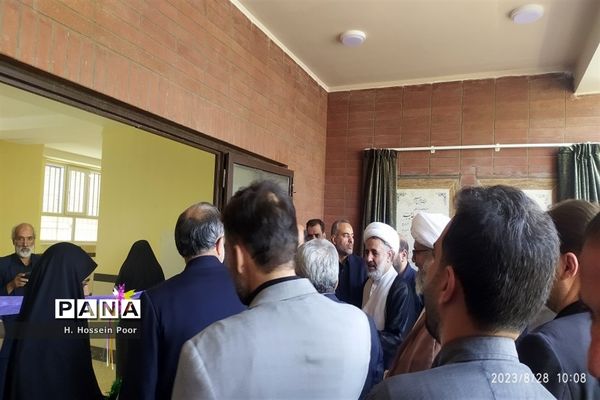 افتتاح مدرسه حضرت خدیجه در قم