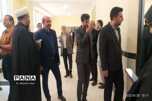 افتتاح مدرسه حضرت خدیجه در قم