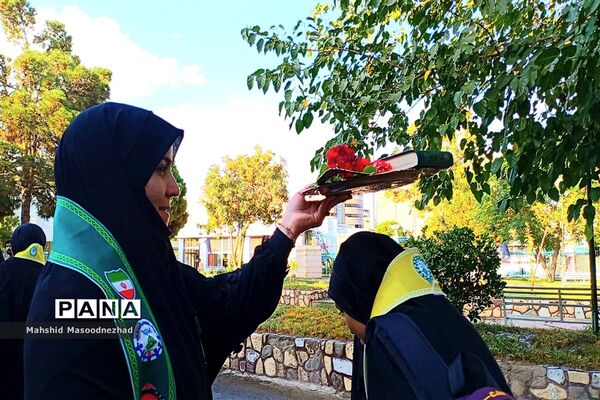 اعزام ۴۰ دانش‌آموز زیارت اولی تربت حیدریه به مشهد مقدس