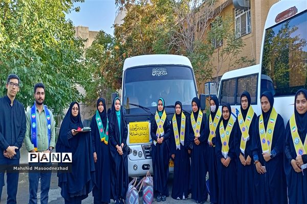 اعزام ۴۰ دانش‌آموز زیارت اولی تربت حیدریه به مشهد مقدس