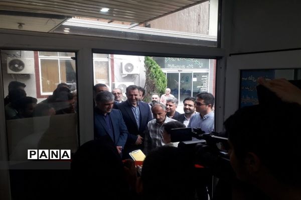 افتتاح بخش فیزیوتراپی و آزمایشگاه درمانگاه فرهنگیان قائمشهر