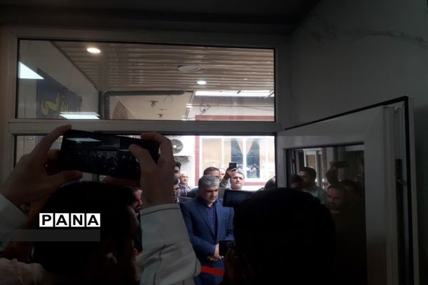 افتتاح بخش فیزیوتراپی و آزمایشگاه درمانگاه فرهنگیان قائمشهر