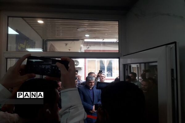 افتتاح بخش فیزیوتراپی و آزمایشگاه درمانگاه فرهنگیان قائمشهر