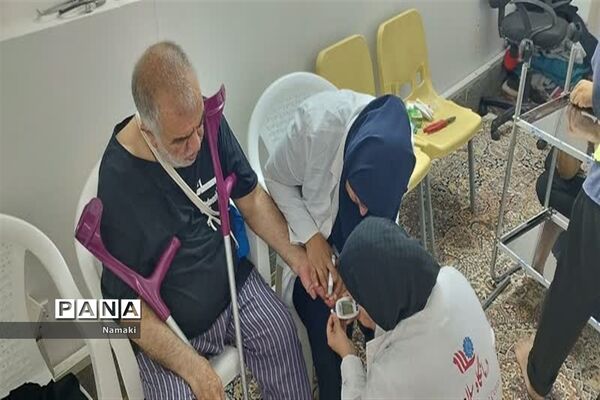موکب پزشکی درمانگاه سلام آران و بیدگل در نجف اشرف