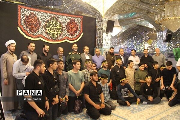 اعزام اولین کاروان دانش‌آموزی خراسان‌شمالی به زیارت اربعین