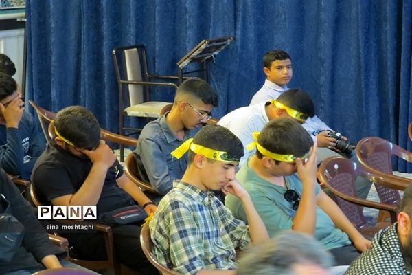 پیاده روی کاروان دانش‌آموزی خراسان شمالی به زیارت اربعین