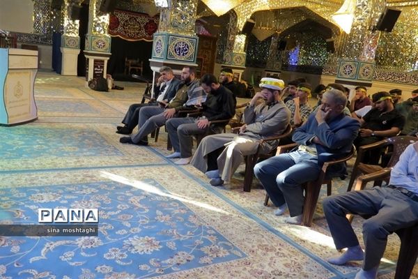 پیاده روی کاروان دانش‌آموزی خراسان شمالی به زیارت اربعین