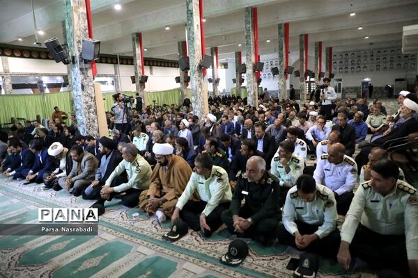 مراسم تجدید میثاق با شهدای هشتم شهریور در بیرجند