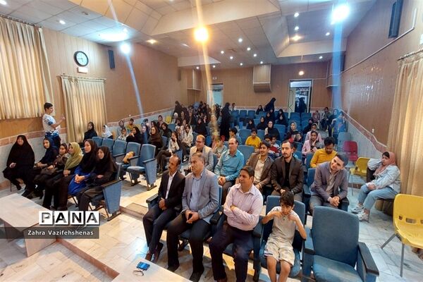 آیین اختتامیه کلاس‌های اوقات فراغت تابستان آموزش و پرورش شهرستان شیروان