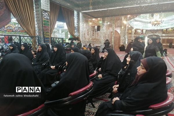 زن زندگی شهادت شعار حلقه صالحین کانون بسیج فرهنگیان ناحیه ۷مشهد مقدس