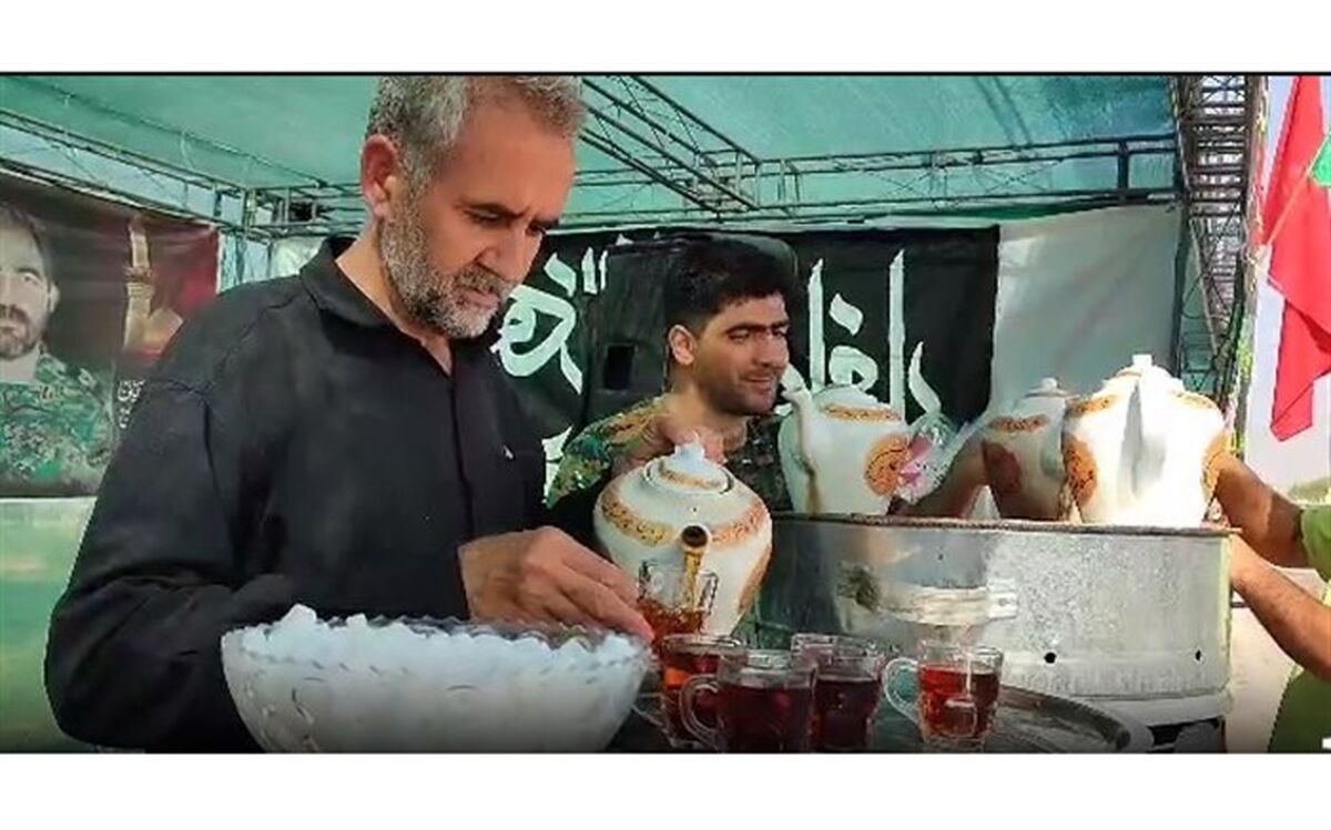 برپایی موکب شهدای امنیت در مرز  چزابه