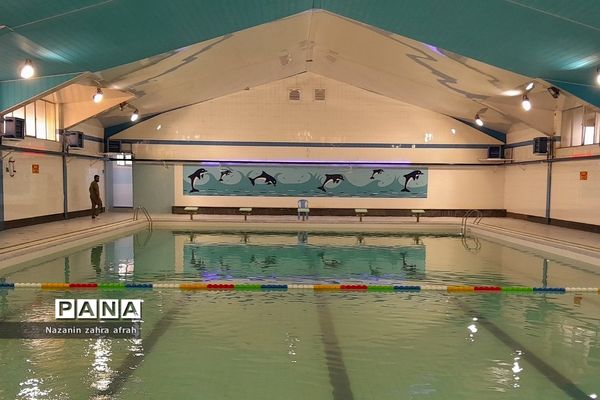 افتتاحیه استخر غدیر رودهن در هفته دولت