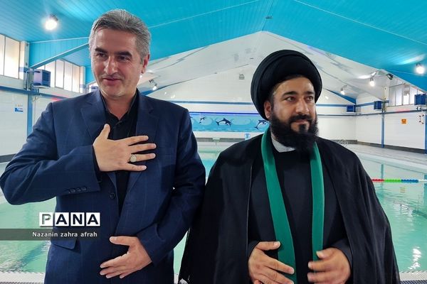 افتتاحیه استخر غدیر رودهن در هفته دولت