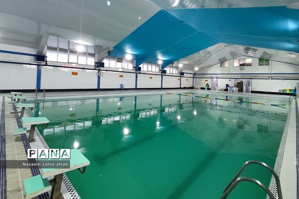 افتتاحیه استخر غدیر رودهن در هفته دولت
