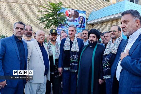 افتتاحیه استخر غدیر رودهن در هفته دولت