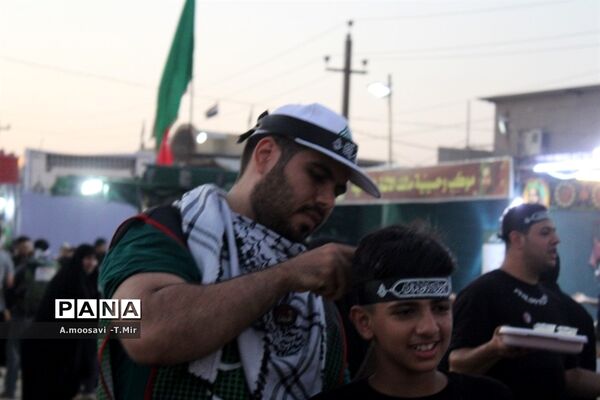 مسیر نجف تا کربلا مملو از عاشقان حسین