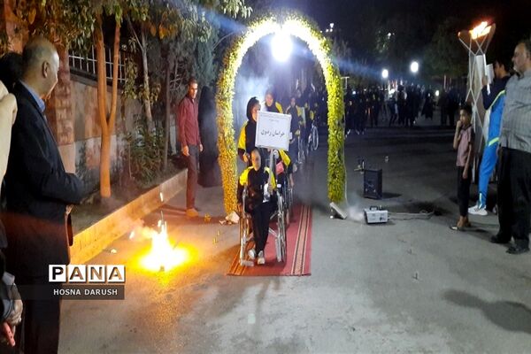 افتتاحیه مسابقات ورزشی دانش‌آموزان دختر با آسیب بینایی و جسمی حرکتی کشور
