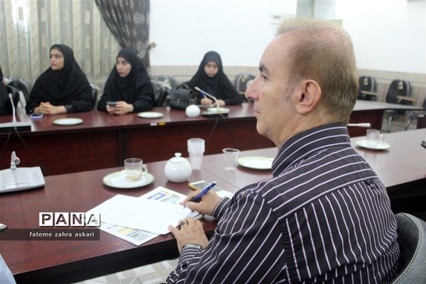 نشست خبری مدیر آموزش و پرورش گلوگاه با‌ اصحاب رسانه