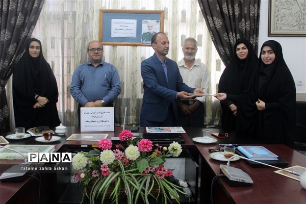 نشست خبری مدیر آموزش و پرورش گلوگاه با‌ اصحاب رسانه