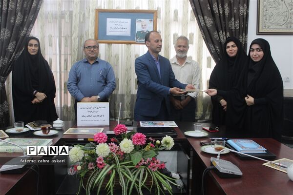 نشست خبری مدیر آموزش و پرورش گلوگاه با‌ اصحاب رسانه