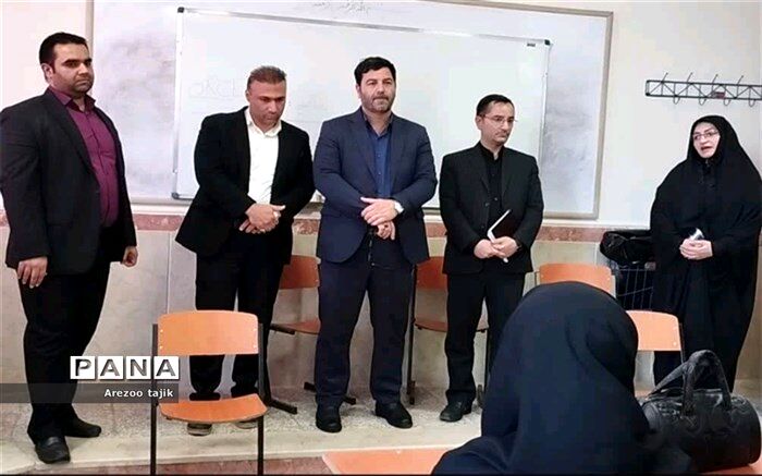 بازدید مسئولین استانی از دوره ارزیابی آزمون استخدامی دبیری و هنرآموزی آموزش و پرورش شهرستان‌های استان‌تهران/فیلم