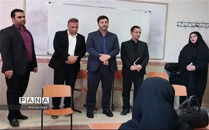بازدید مسئولین استانی از دوره ارزیابی آزمون استخدامی دبیری و هنرآموزی آموزش و پرورش شهرستان‌های استان‌تهران/فیلم
