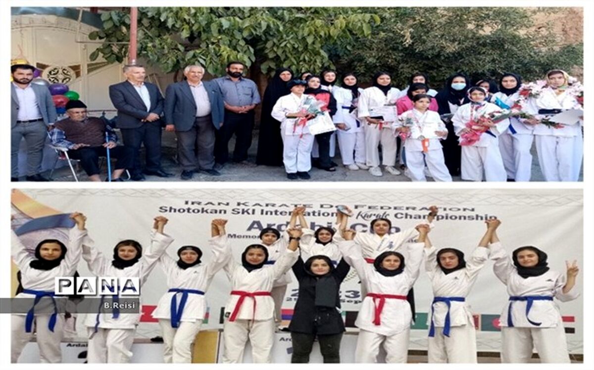 درخشش بانوان کاراته‌کار استان چهارمحال و بختیاری