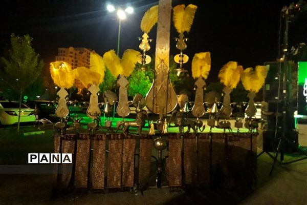 اجرا ی نمایش واقعه کربلا  در پارک ائل گولی تبریز