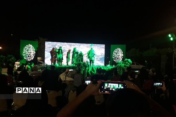 اجرا ی نمایش واقعه کربلا  در پارک ائل گولی تبریز