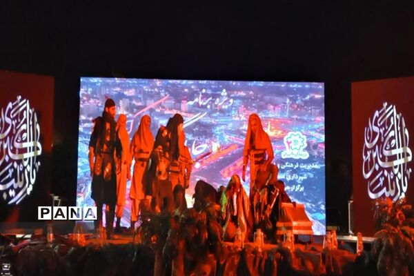 اجرا ی نمایش واقعه کربلا  در پارک ائل گولی تبریز