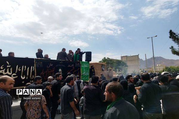 پیاده‌روی دلدادگان حسینی شهرستان اقلید