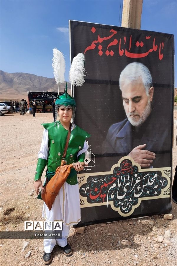 پیاده‌روی دلدادگان حسینی شهرستان اقلید