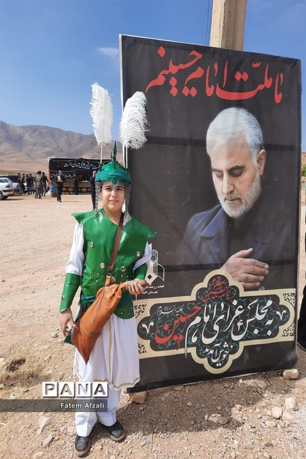 پیاده‌روی دلدادگان حسینی شهرستان اقلید