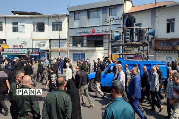 مراسم پیاده‌روی حرم تا حرم دلداگان حسینی در قائمشهر