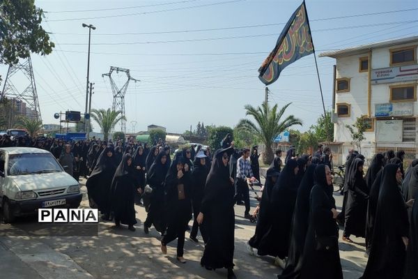 مراسم پیاده‌روی حرم تا حرم دلداگان حسینی در قائمشهر